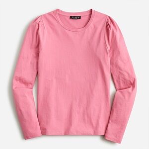 J. Crew Large Puff-sleeve Crewneck T-shirt